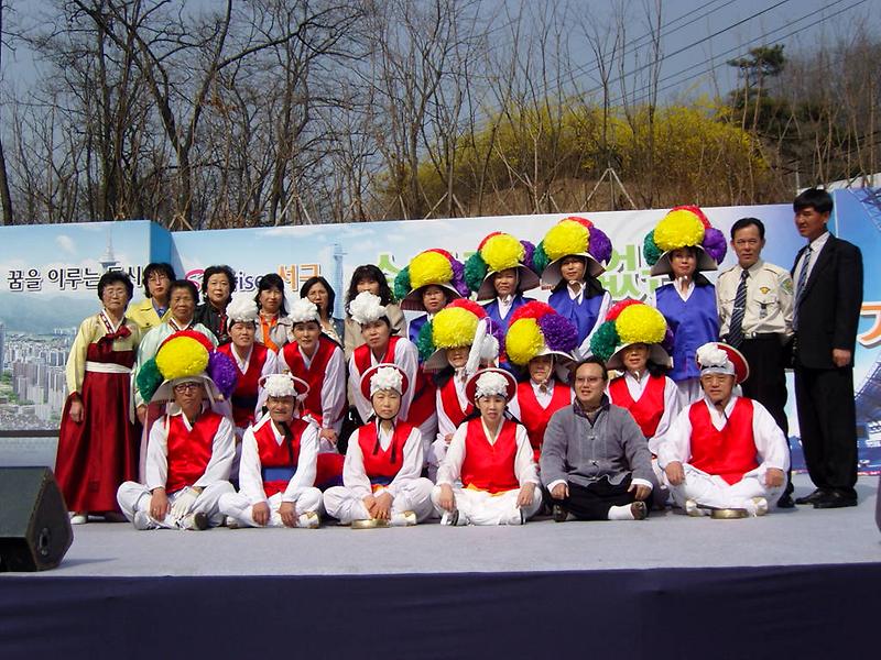 2009년 승학길 차없는 거리 동아리발표회 사진