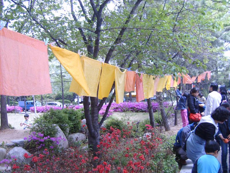 푸른샘 어린이도서관 4돌 잔치(2009.4.26) 사진