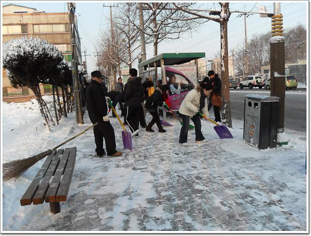 2010. 2. 18(제설작업) 사진