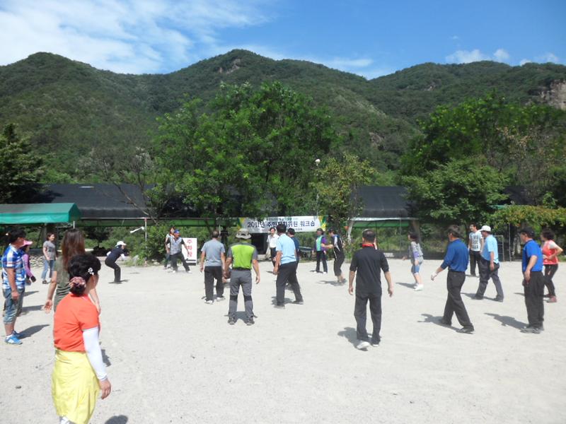 2011년 주민자치위원회 워크숍 사진