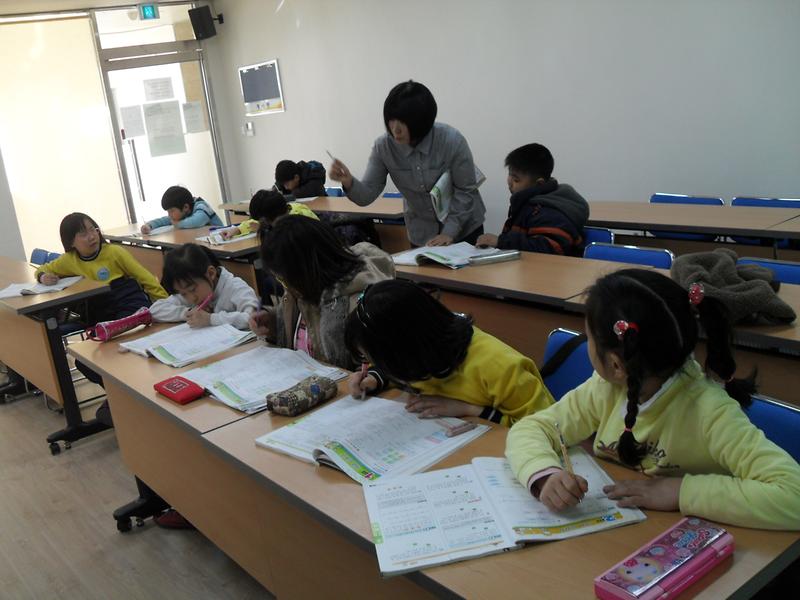 주민자치센터문화교실(수학교실) 사진