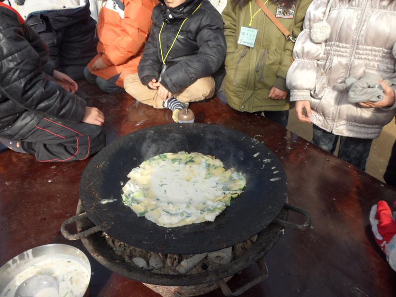 서동이체험단-야채전 부치기 사진