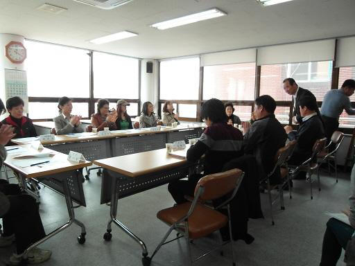 취미교양교실 강사와의 간담회 [2012.04.12] 사진