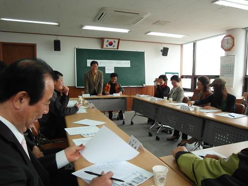 취미교양교실 강사와의 간담회 [2012.04.12] 사진