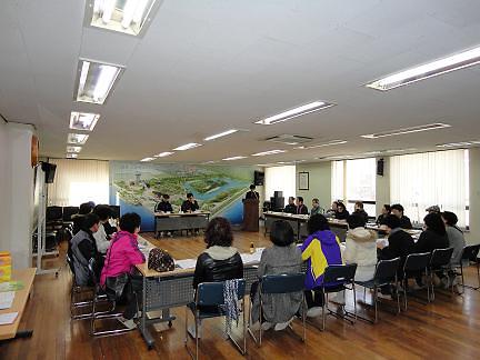 2012년 3월 통장월례회의 사진