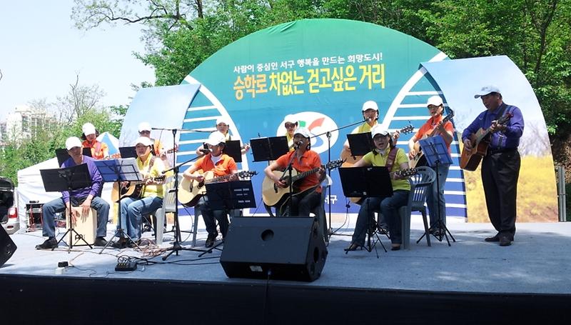 승학로 차 없는 걷고 싶은 거리공연(5.6) 사진