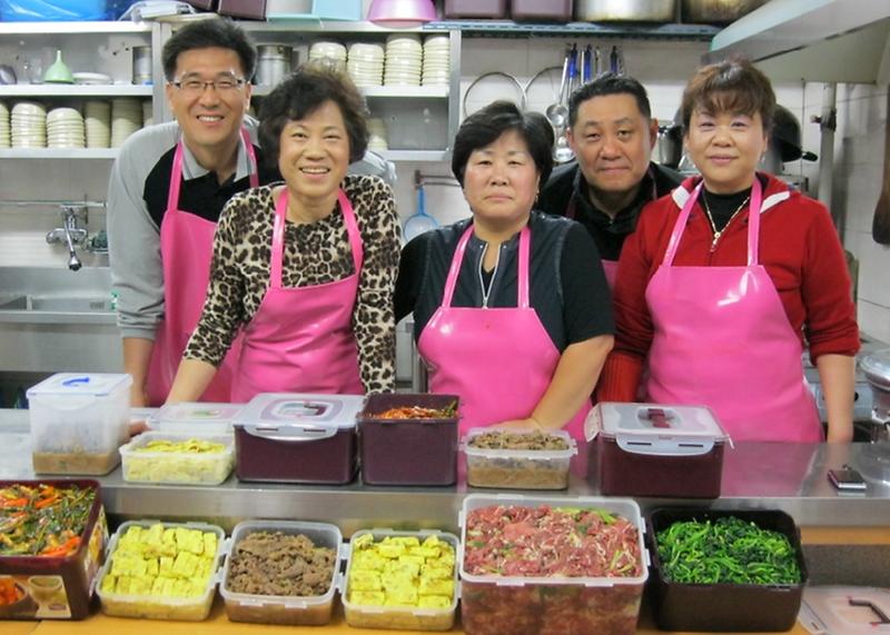 주민자치위원 밑반찬 봉사 사진