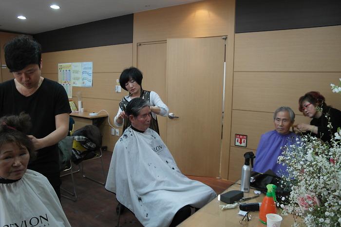 3월 이미용 봉사 실시 사진