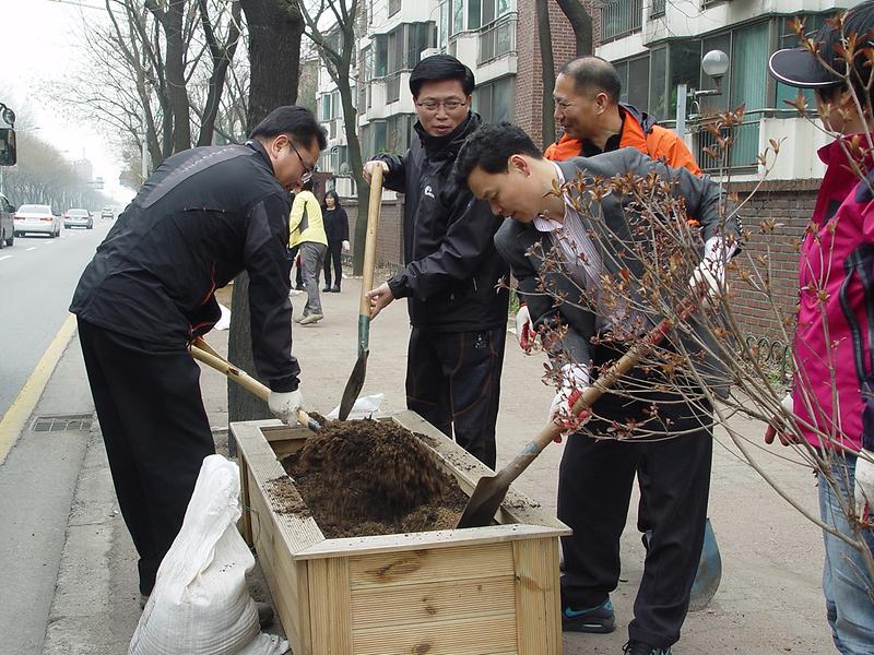 가정3동 자생단체 제68회 식목행사 사진