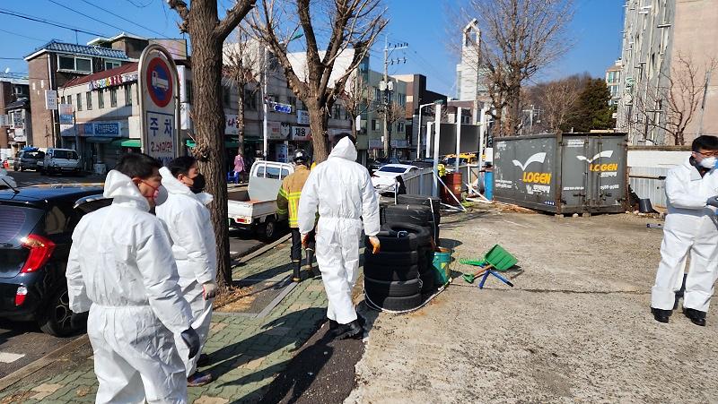 가좌3동 화재 피해가구 복구지원 사진
