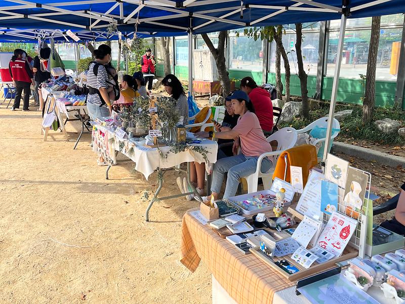 2023년 마전동 주민자치회 주민참여예산사업 <쓰레기제로 플리마켓> 사진