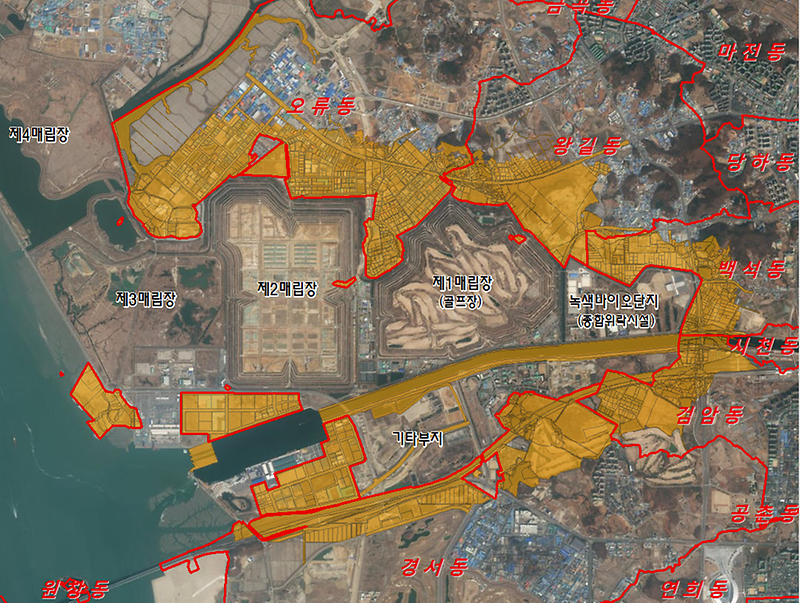 수도권매립지및주변지역(현황도).png 이미지