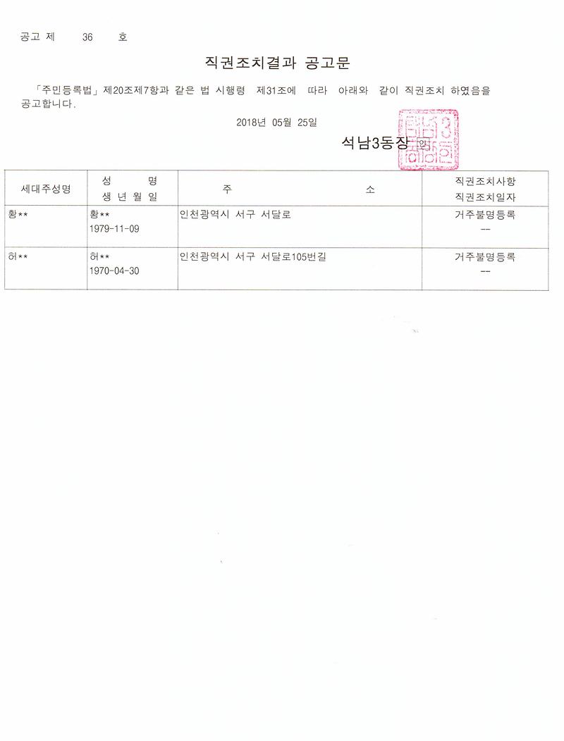 거주불명자_관리주소_이전_직권조치공고(20180525).jpg 이미지
