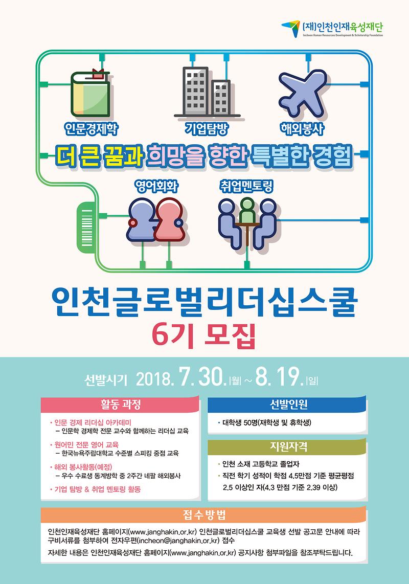 인재육성재단인천글로벌리더십스쿨6기_포스터(재단_게시용).jpg 이미지