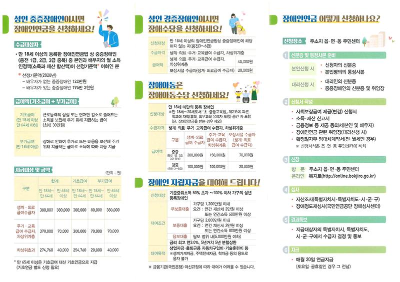 2020장애인연금_리플렛(2).jpg 이미지