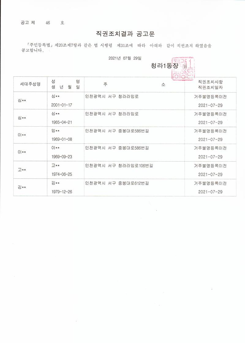 직권조치결과공고문(20210729).jpg 이미지