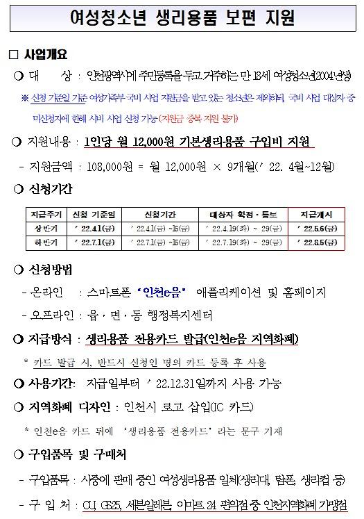 여성청소년_생리용품_보편지원.jpg 이미지