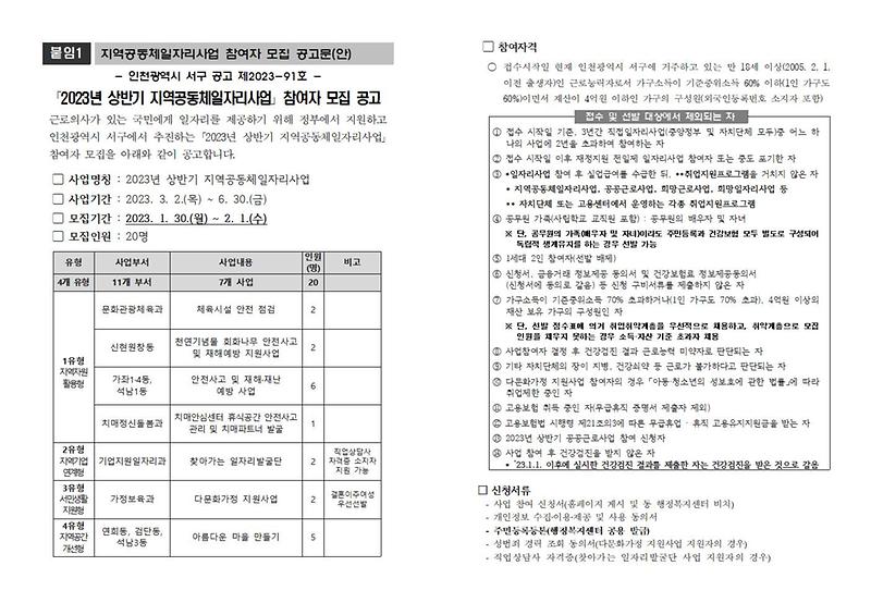 2023년_상반기_지역공동체일자리사업_참여자_모집_공고001.jpg 이미지