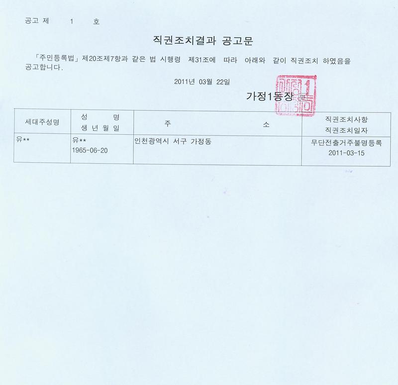 20110322 직권조치결과 공고.jpg 이미지