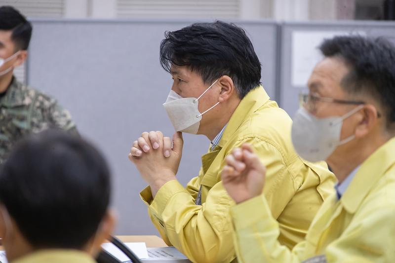 20220822 을지연습 유관기관 상황보고회 사진