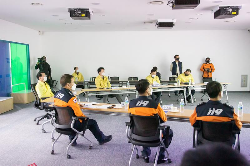 20221106 인천시장 구민안전체험관 현장 방문 사진