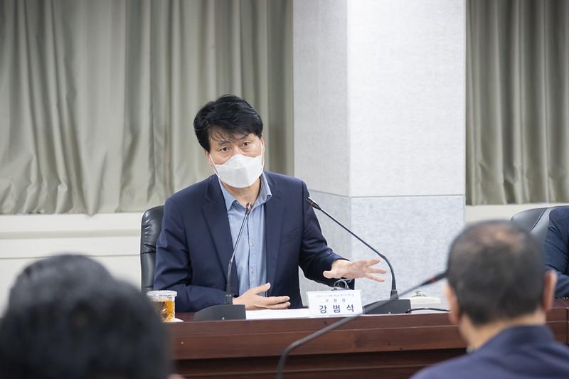 20221004 서구청장 취임 100일 기자 간담회 사진