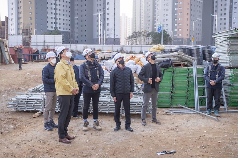 20221123 건축공사현장 동절기 대비 안전 점검 사진