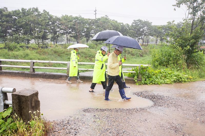20230810 태풍 피해 예상 지역 긴급 현장 점검 사진