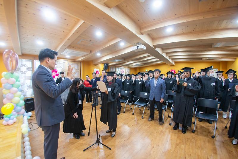 20231123 자원봉사대학 수료회 사진