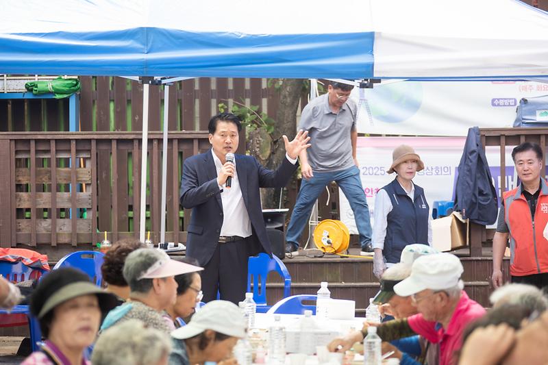 20230816 연희로 골목형상점가 짜장면 나눔 행사 사진