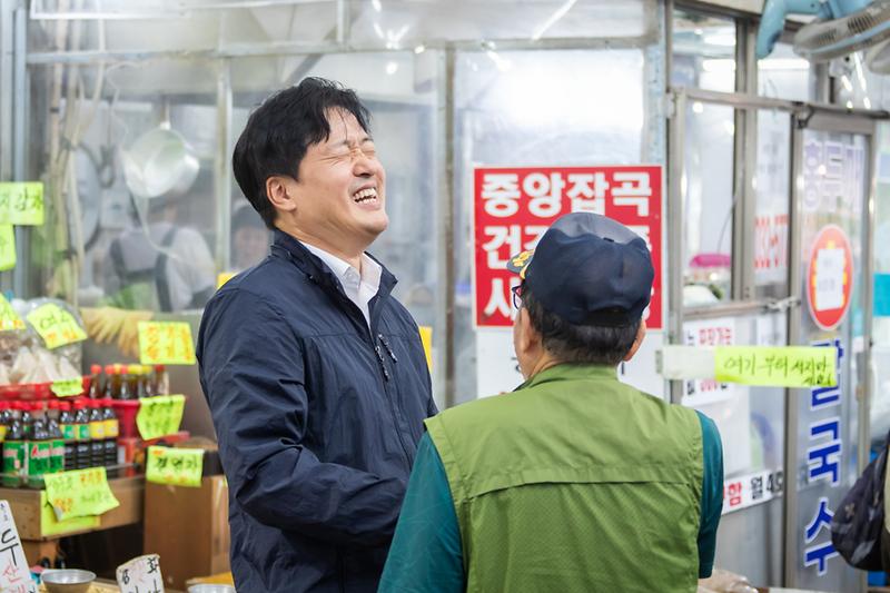 20240902 추석맞이 중앙시장 방문 사진
