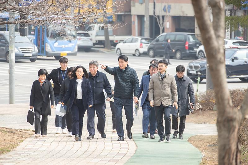 20240319 석남완충녹지 주차장 준공 현장 점검 사진
