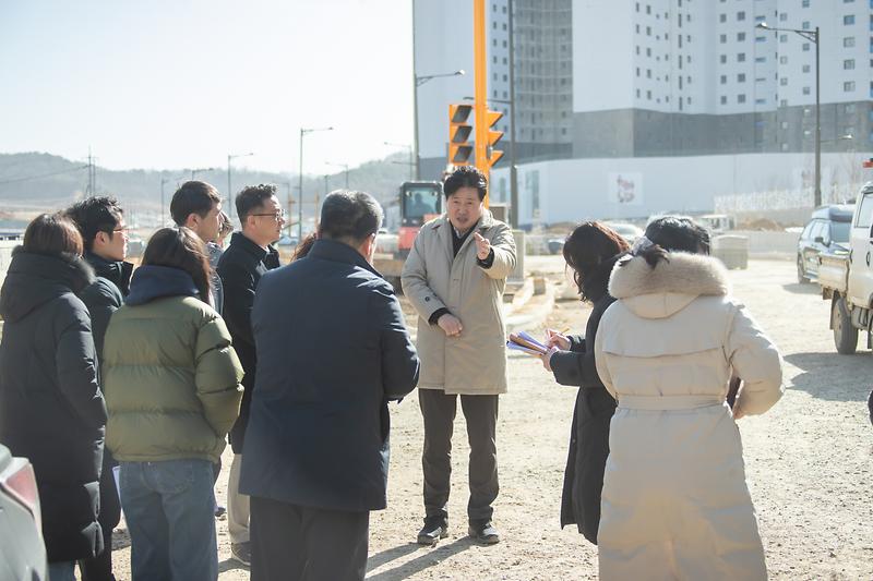 20260206 3월 개교 예정 학교 통학로 안전점검 사진