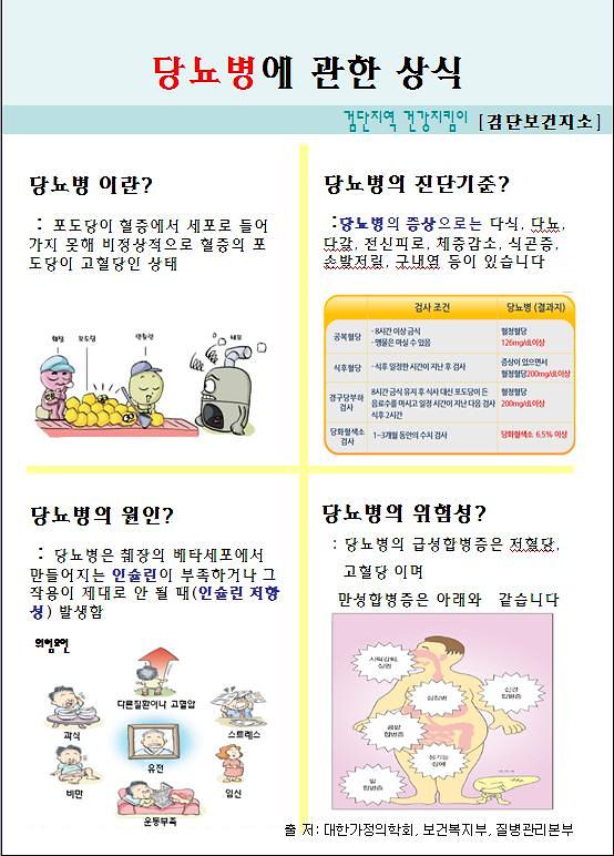 당뇨병에 관한 상식.jpg 이미지