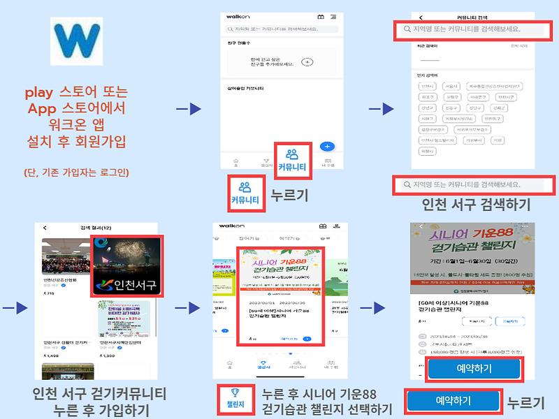 시니어_기운88_걷기습관챌린지_참여방법.jpg 이미지