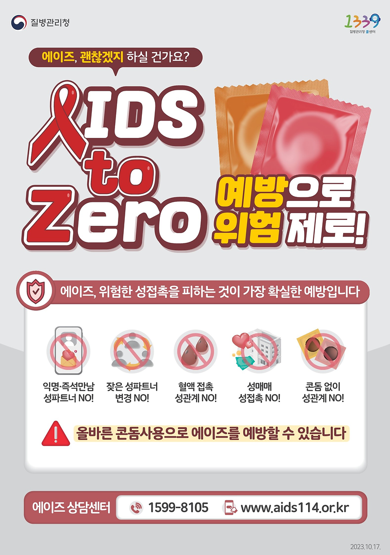 2023년_에이즈_예방_포스터_(위험제로).png 이미지