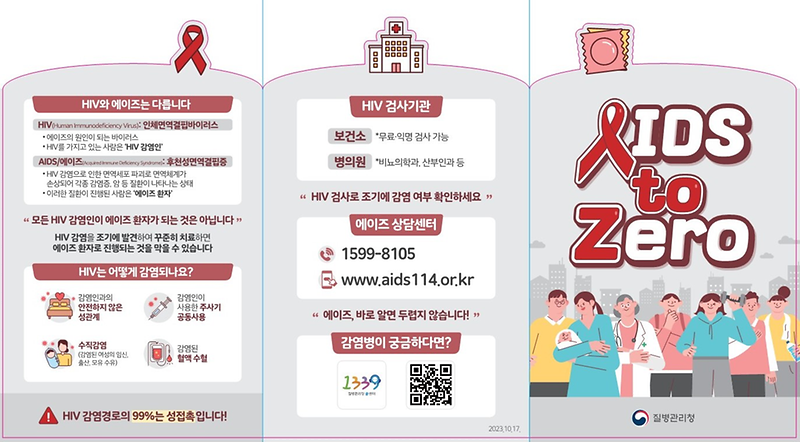 2023년_에이즈_예방_리플릿_1.png 이미지