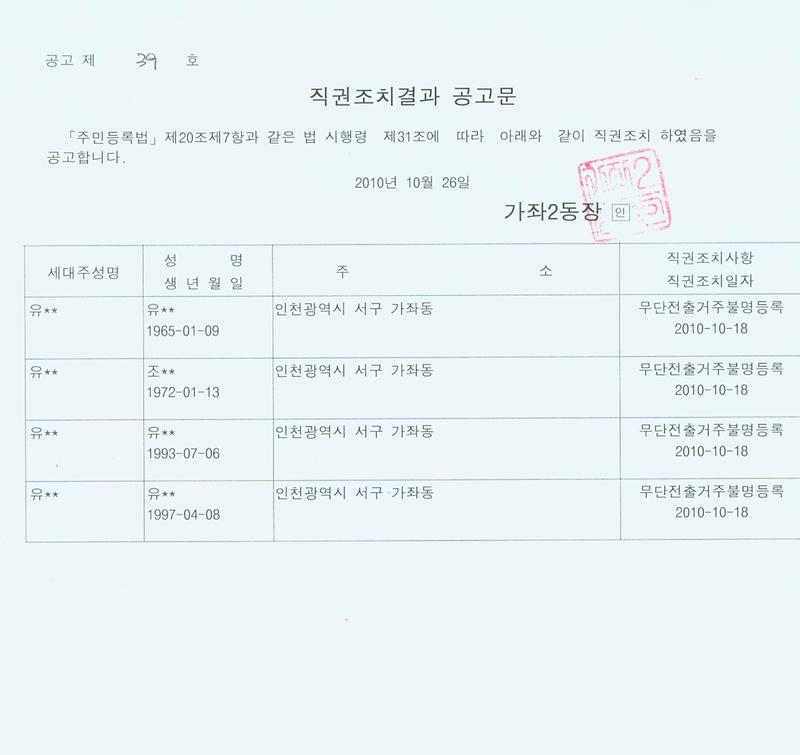 직권조치결과 공고문.jpg 이미지