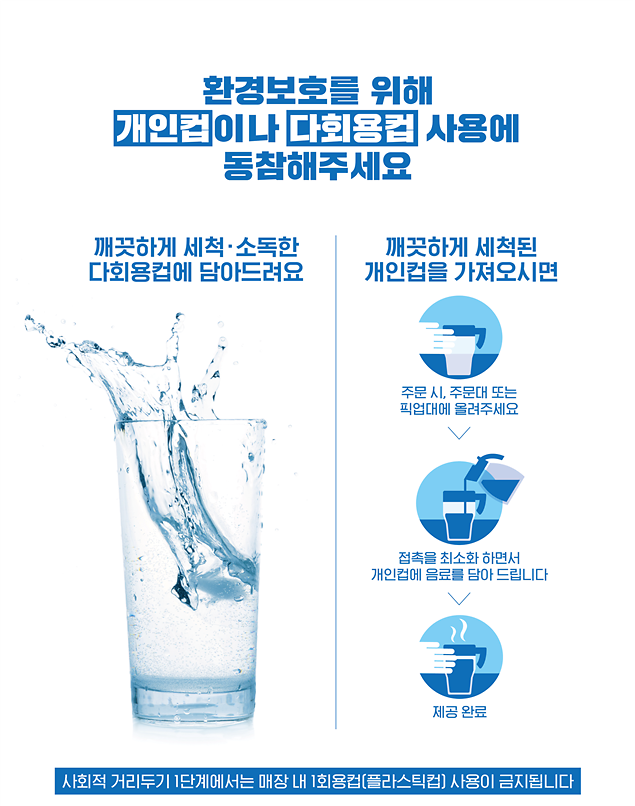 1회용품_사용규제_포스터(사회적거리두기).png 이미지
