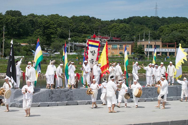 20180708 방죽맥이 정기공연_시천가람터_문화관광체육 사진