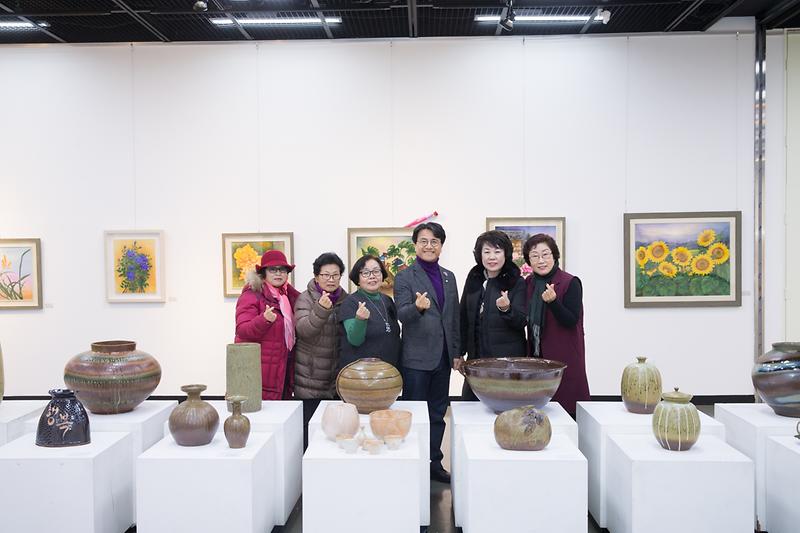 20181216 제5회 흙과 종이의 만남 제9회 휘원회 작품 전시회 사진
