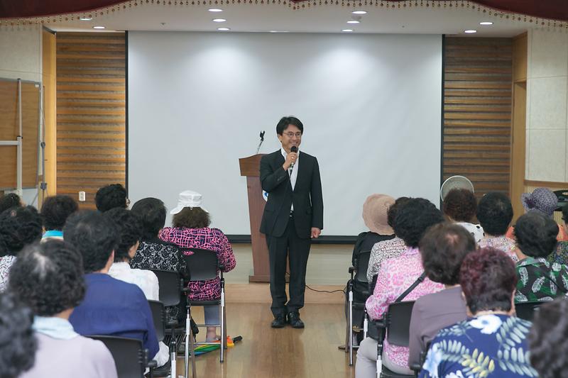 20180710 노인일자리 참여자 통합교육_연희노인문화_노인복지과 사진