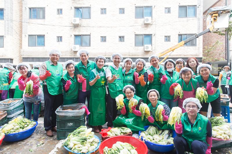 20180911 서구새마을회 계절김치 나눔행사 사진