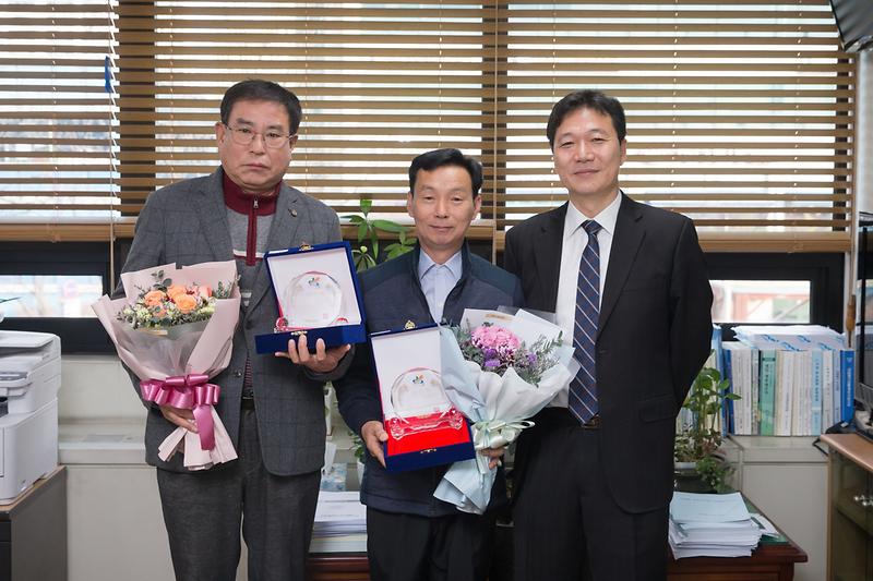 20181220 도시관리국 공무직 직원 퇴임식 사진