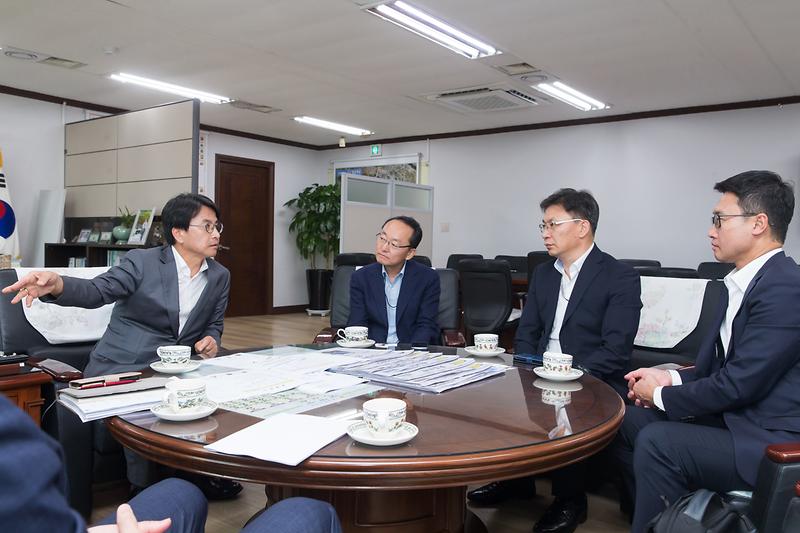 20180912 환경부 국장 및 관계자 접견 사진