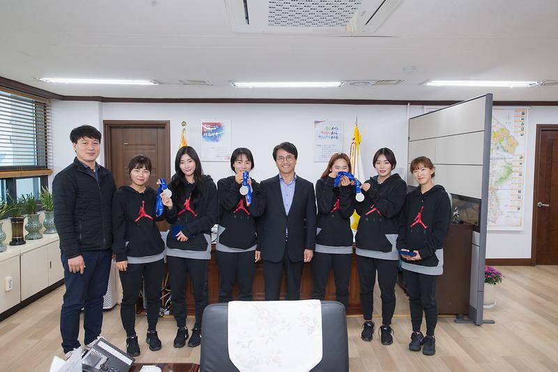 20181026 제99회 전국체육대회 인라인 출전 결과  보고 간담회 사진