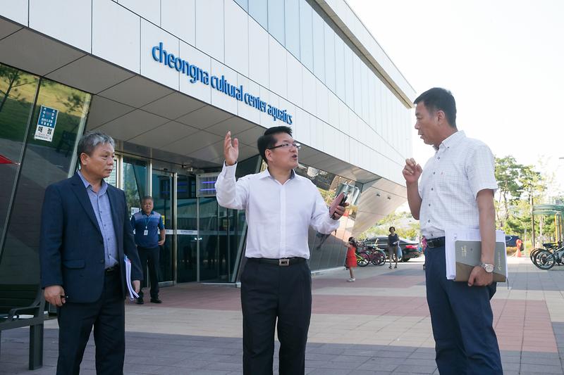 20180808 신임 부구청장 관내 주요 사업현장 방문 사진