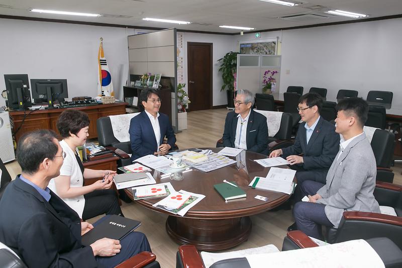 20180718 사랑의 열매 관계자 접견 사진