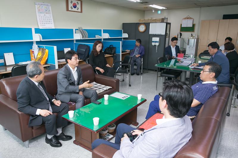 20180703 서구청장 기자간담회_서구청기자실_홍보미디어과 사진