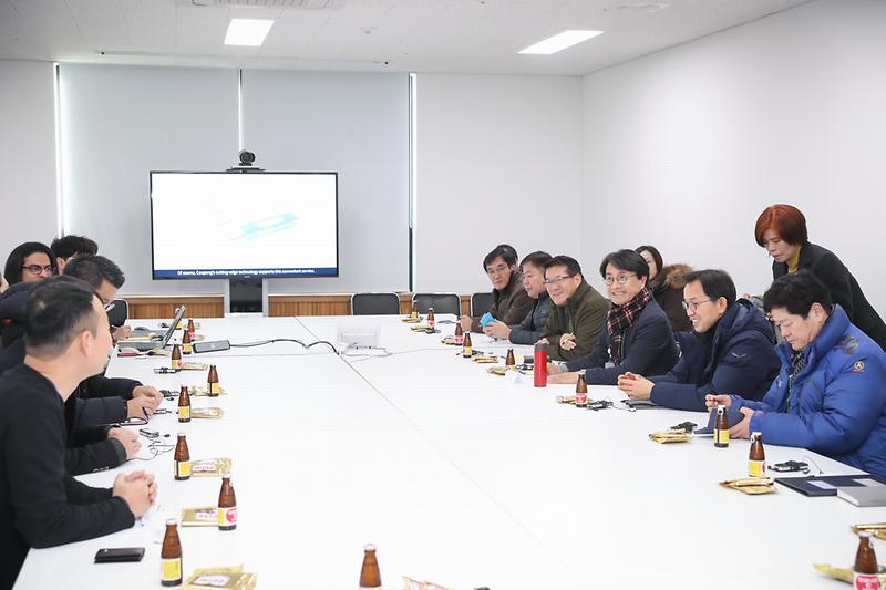 20191205 오류동 쿠팡 물류센터 시설 방문 사진